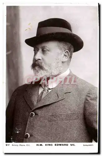 Cartes postales HM King Edward VII