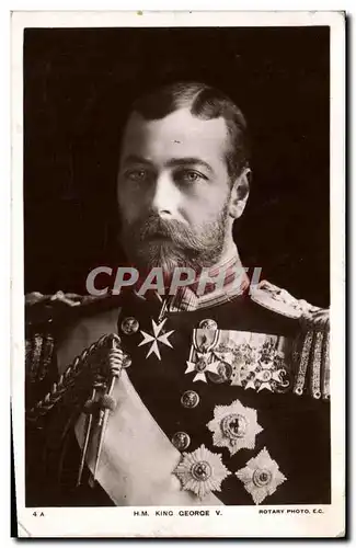 Ansichtskarte AK HM King George V