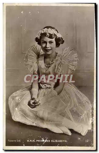 Cartes postales HRH Princess Elizabeth