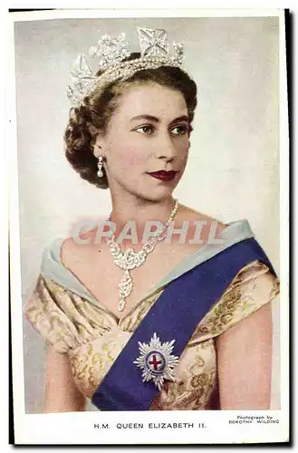 Cartes postales HM Queen Elisabeth II