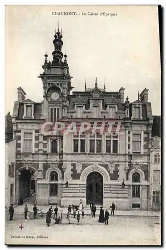 Cartes postales Banque Caisse d&#39Epargne Chaumont