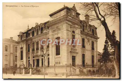 Ansichtskarte AK Banque Caisse d&#39Epargne Carpentras