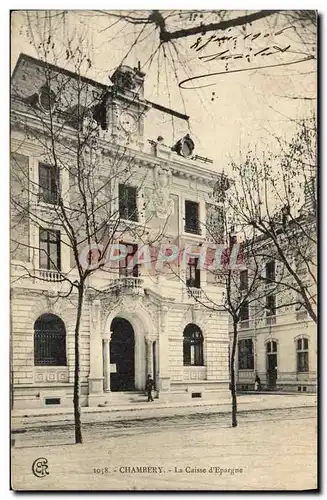 Cartes postales Banque Caisse d&#39Epargne Chambery