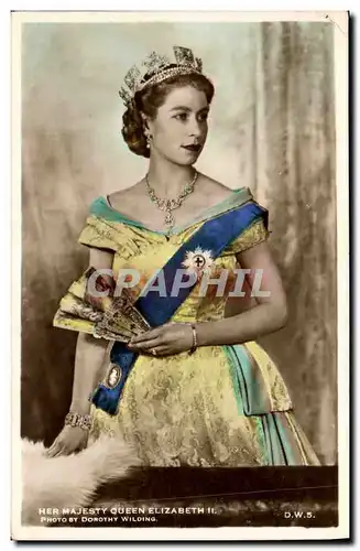 Cartes postales Her Majesty Queen Elizabeth II