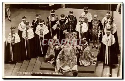 Cartes postales The homage Westminster Abbey