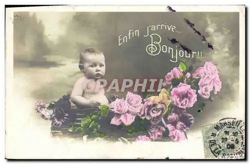 Cartes postales Fantaisie Bebe Enfant