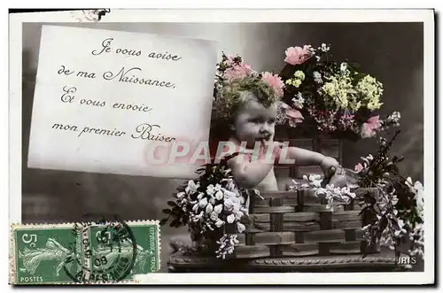 Cartes postales Fantaisie Bebe Enfant