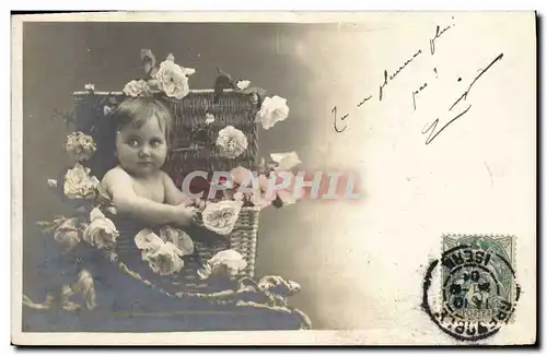 Cartes postales Fantaisie Bebe Enfant