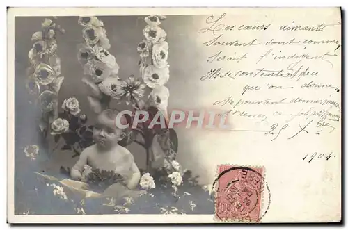 Cartes postales Fantaisie Bebe Enfant