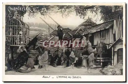 Cartes postales Theatre Edmond Rostand L&#39hymne au soleil