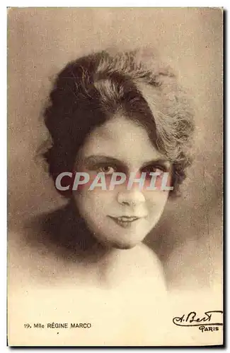 Cartes postales Theatre Mlle Regine Marco