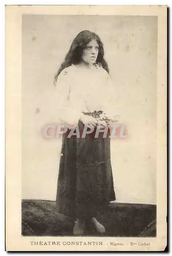 Cartes postales Theatre Constantin Mignon Mme Cochet