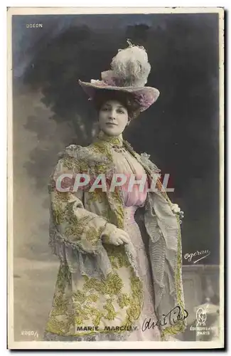 Cartes postales Theatre Odeon Marie Marcilly