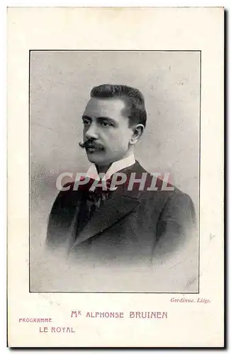 Cartes postales Theatre Mr Alphonse Bruinen Le Royal