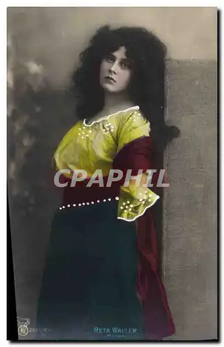 Cartes postales Theatre Reta Walter Mignon