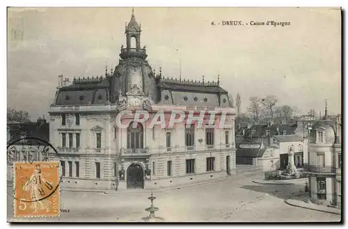 Cartes postales Banque Caisse d&#39Epargne Dreux