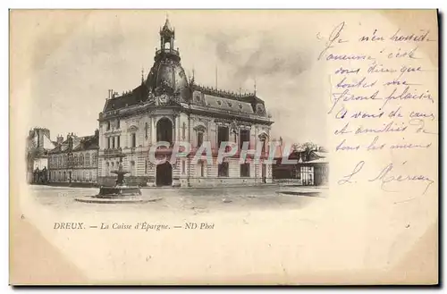 Cartes postales Banque Dreux La Caisse d&#39Epargne
