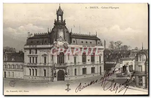 Cartes postales Banque Caisse d&#39Epargne Dreux
