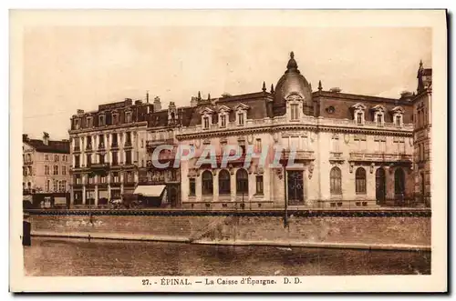 Cartes postales Banque Caisse d&#39Epargne Epinal