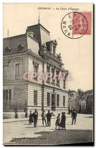 Cartes postales Banque Caisse d&#39Epargne Epernay