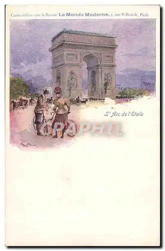 Cartes postales Paris Arc de l&#39Etoile