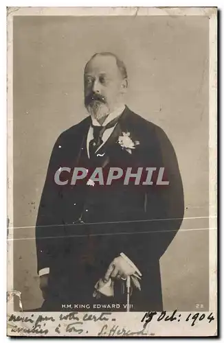 Cartes postales HM King Edward VII