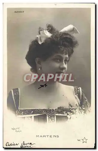 Cartes postales Theatre Alcazar Martens