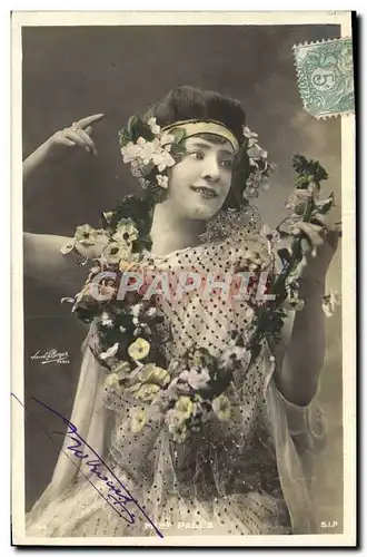 Cartes postales Theatre Mlle paula