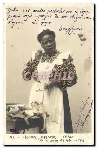 Cartes postales Femme de couleur Negre