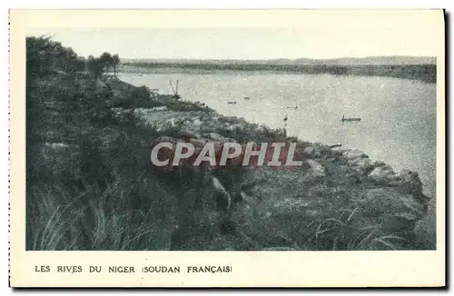Cartes postales Les rives du Niger Soudan Francais