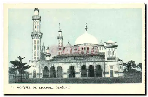 Ansichtskarte AK La mosquee de Diourbel Senegal