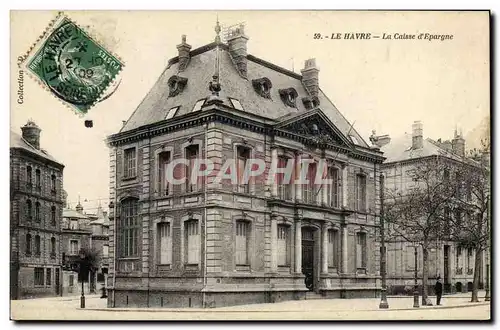 Cartes postales Banque Caisse d&#39Epargne Le Havre