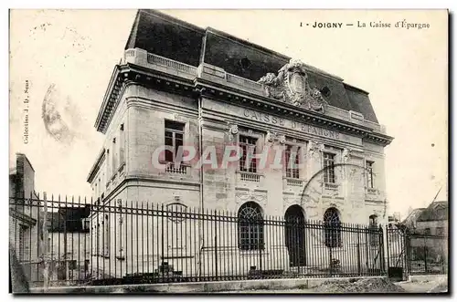 Cartes postales Banque Caisse d&#39Epargne Joigny