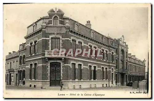 Ansichtskarte AK Banque Lens Hotel de la Caisse d&#39Epargne