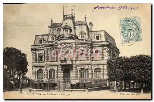 Cartes postales Banque Caisse d&#39Epargne Louviers