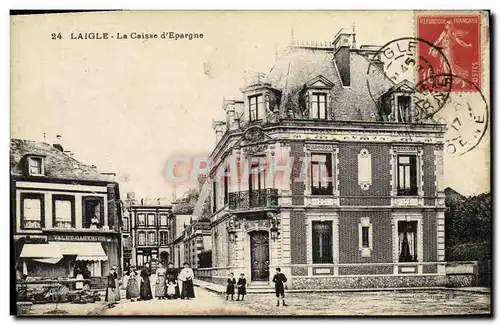 Cartes postales Banque Caisse d&#39Epargne Laigle