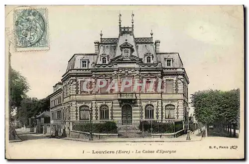 Cartes postales Banque Caisse d&#39Epargne Louviers