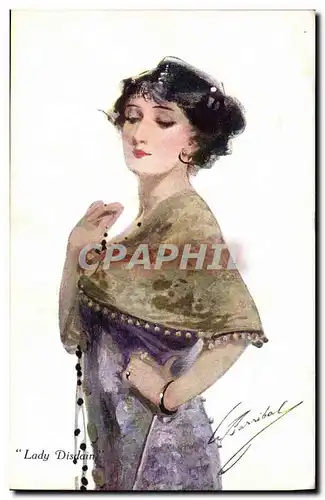 Cartes postales Fantaisie Illustrateur Lady Disdain