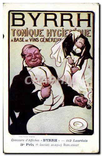 Ansichtskarte AK Fantaisie Illustrateur Byrrh Tonique hygienique