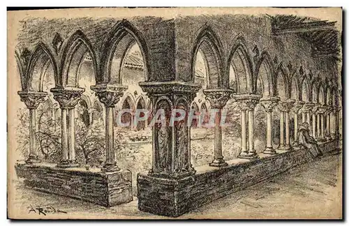 Cartes postales The Cloister of Moissac