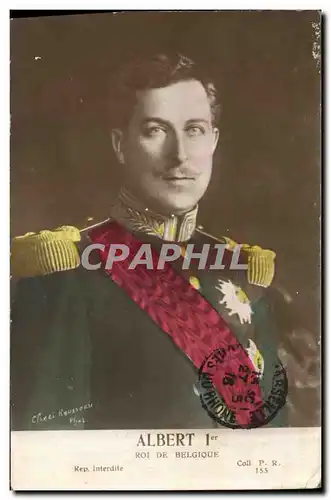 Ansichtskarte AK Albert 1er Roi de Belgique