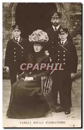 Ansichtskarte AK Famille Royale d&#39Angleterre