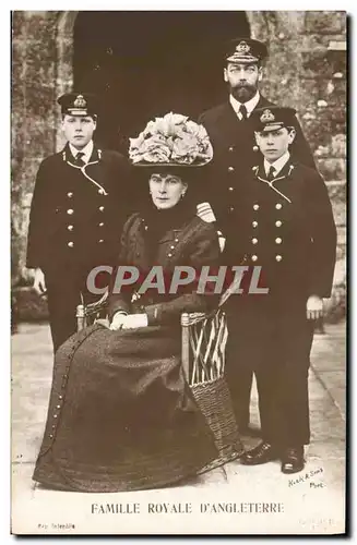 Ansichtskarte AK Famille Royale d&#39Angleterre