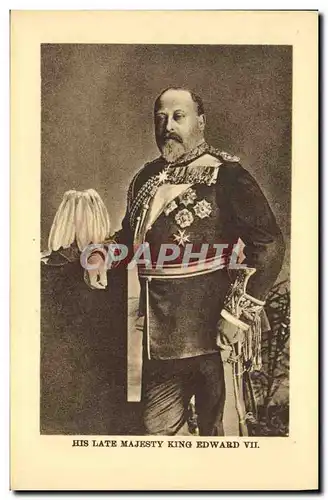 Cartes postales His late majesty King Edward VII