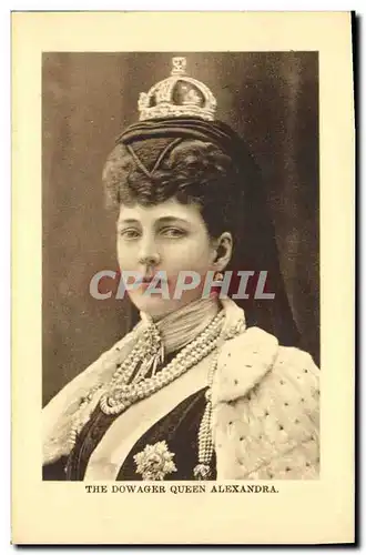 Cartes postales The dowager Queen Alexandra