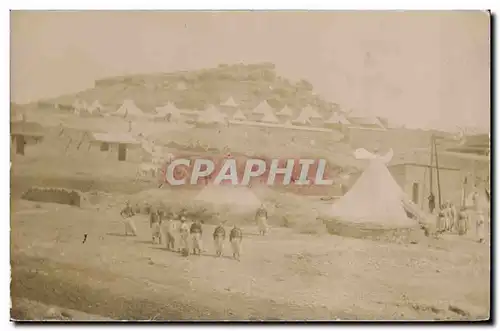 CARTE PHOTO Maroc Militaria