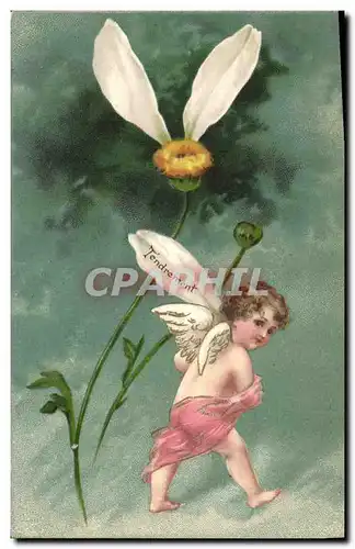 Cartes postales Ange Fleur Tendrement