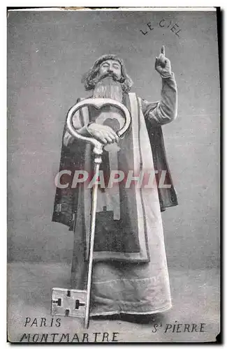 Cartes postales Paris Montmartre St Pierre Le ciel
