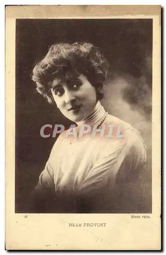 Cartes postales Mlle Provost