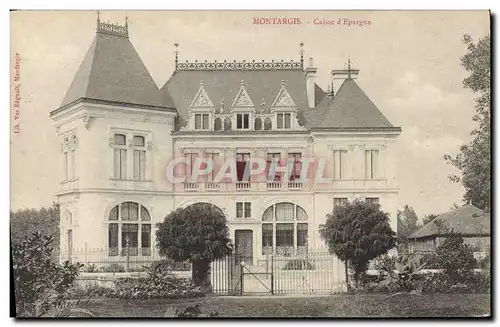 Cartes postales Banque Montargis Caisse d&#39Epargne